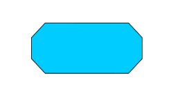 Bache pvc à bulles sur mesure pour piscine forme pans coupés Bache pvc à bulles sur mesure pour piscine forme pans coupés