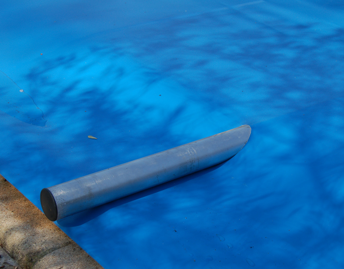 bache piscine barre alu