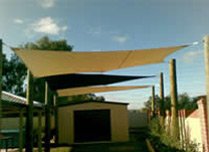 Voile d'ombrage solare 4 points