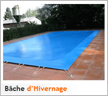 Bache de protection piscine pour l'Hiver Bache de protection piscine pour l'Hiver