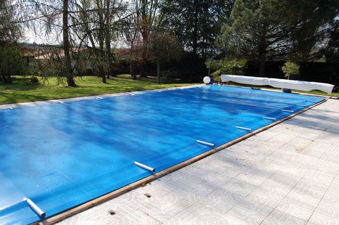 Bache Création - Bache a barre de piscine sur mesure