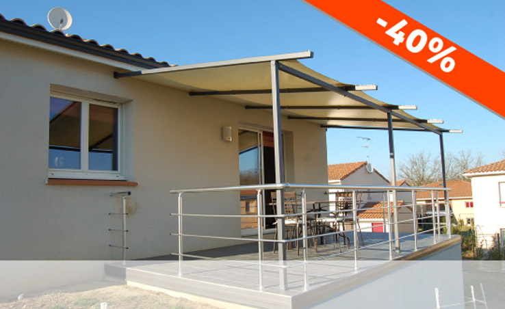 Déstockage pergola complète -40%