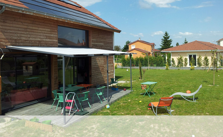 Pergola complète aluminium sur mesure